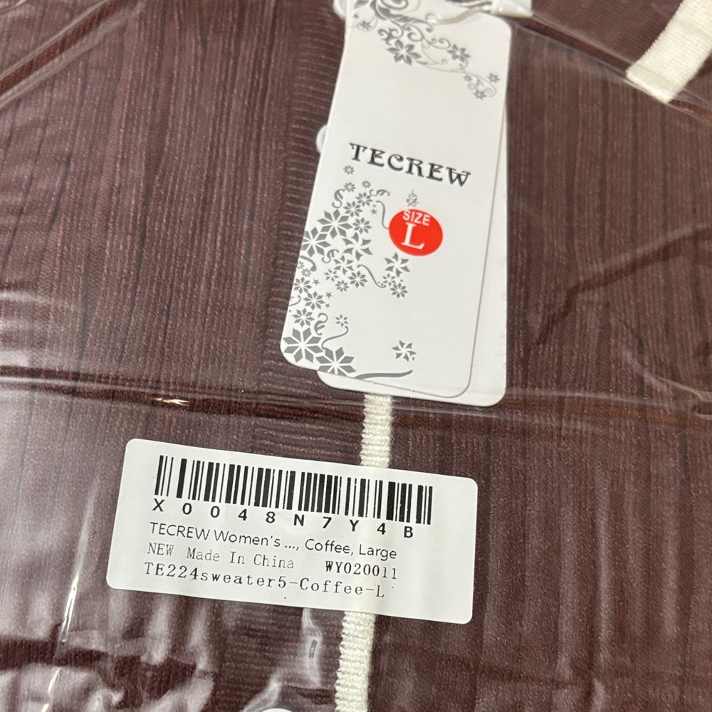 TECREW Women's Coffee Bodycon Maxi Dress